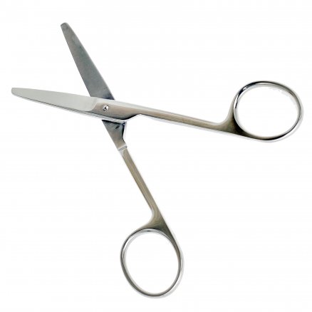 Ножиці операційні тупокінцеві, прямі. Довжина 14,0 см